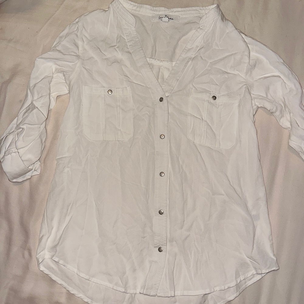 White button up